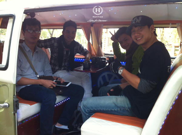 Heri Tran Mobile Bar broascated by VTC